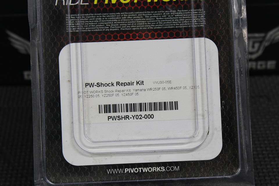 NEW 2005 YAMAHA YZ125 YZ250 PIVOT WORKS REAR SHOCK REBUILD KIT PWSHR