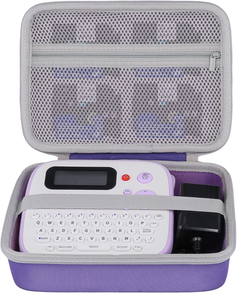 Hard Case for D210S Label Maker with Extra Charger Storage Space Hard Case for D210S Label Maker with Extra Charger Storage Space