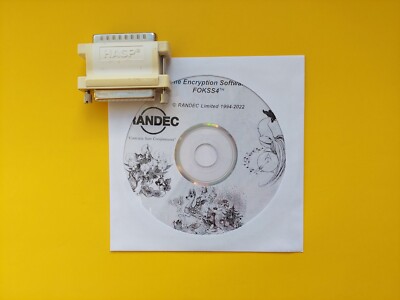 RANDEC FOKSS4th PRO Software+Aladdin HASP Parallel Port HASP4 M1 Security Key