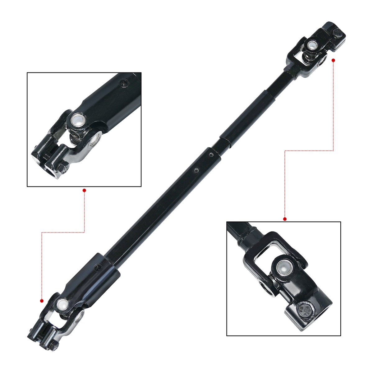 New Power Steering Column Shaft for Jeep Cherokee XJ Comanche MJ