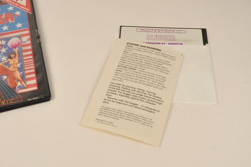 Commodore 64 128 Mastertronic The Slugger Disk Baseball Game w/ case Retro C64 - Picture 8 of 13