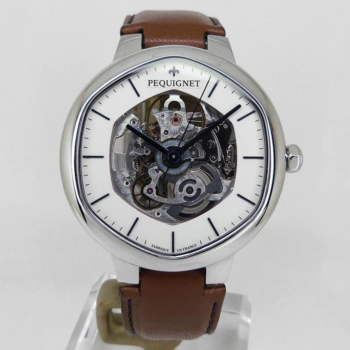 稼働 Pequignet 腕時計 アンティーク デイト レザー 2850 Pequignet Wristwatches for sale - eBay