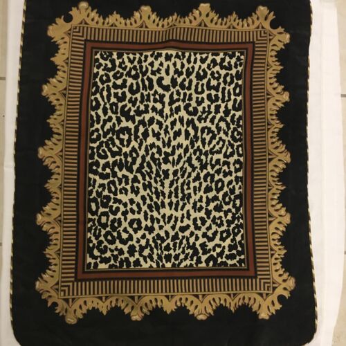 NEW Brown and Black Leopard Print Standard Size Pillow Sham - Picture 1 of 3