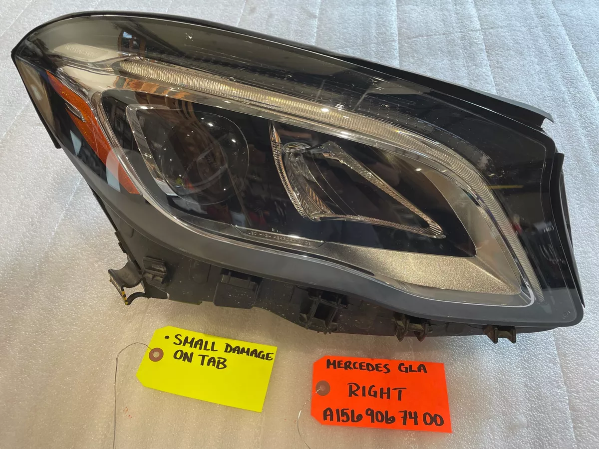 18 19 20 MERCEDES GLA OEM RIGHT LED HEADLIGHT HEAD LAMP 