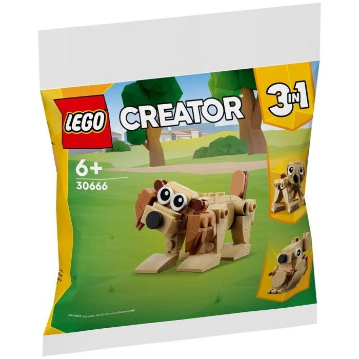 LEGO CREADOR Cocker Spaniel Perro Polybag 30666 (SELLADO)