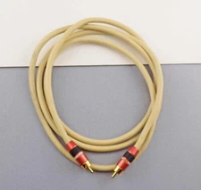 MonsterBass 400 Subwoofer Cable Audiophile Metal Plug Covers Choice 2M,4M,6M,8M