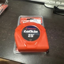 Apex, Lufkin Tape Measure, Hi-Viz Orange, 25 Ft.,