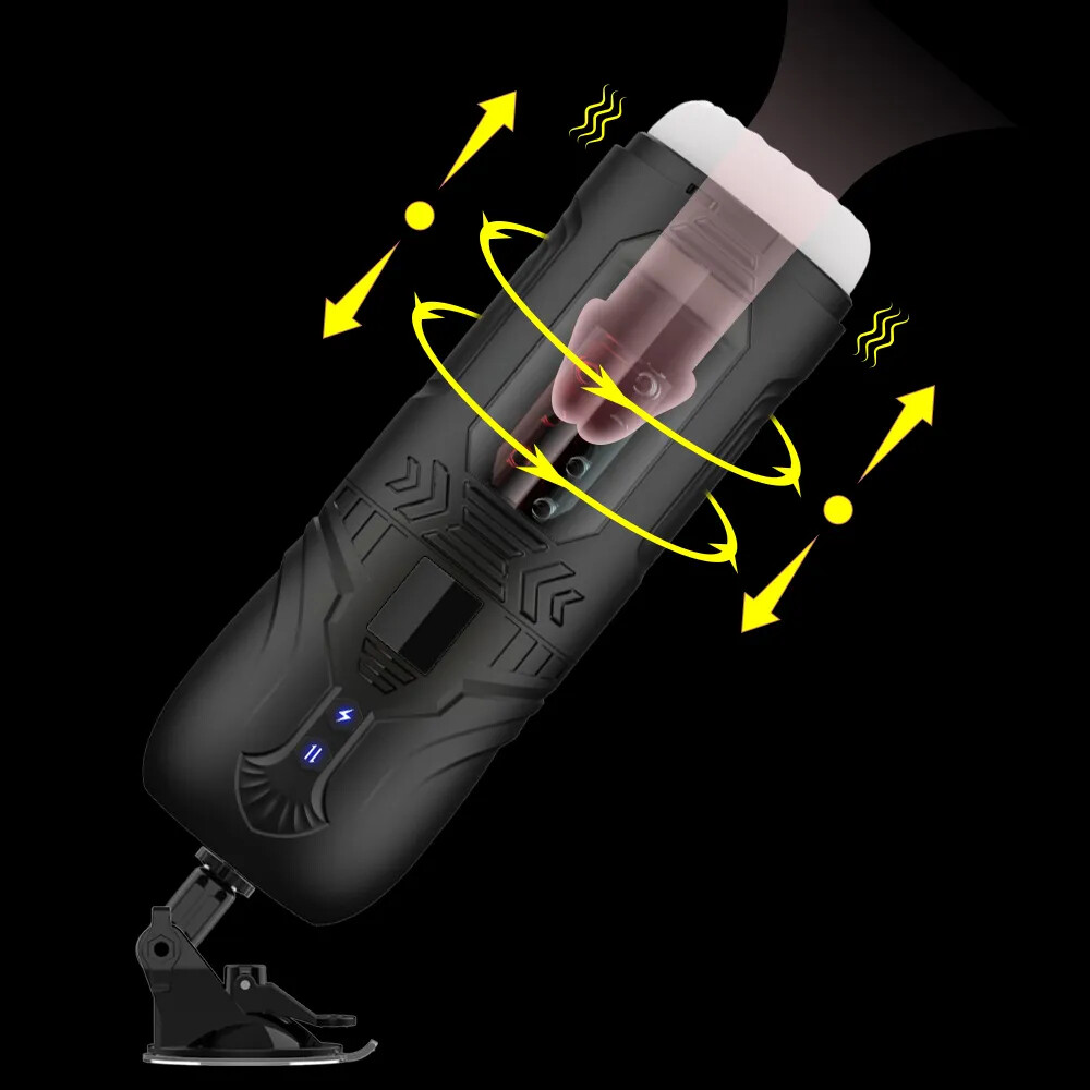 Masturbateur Automatique Pour Homme Mains Libres - Love And Vibes, Neuf, Avec Fonction De Va-et-vient