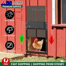 Automatic Chicken Coop Door Opener With Timer IP44 Waterproof Auto Chicken Door