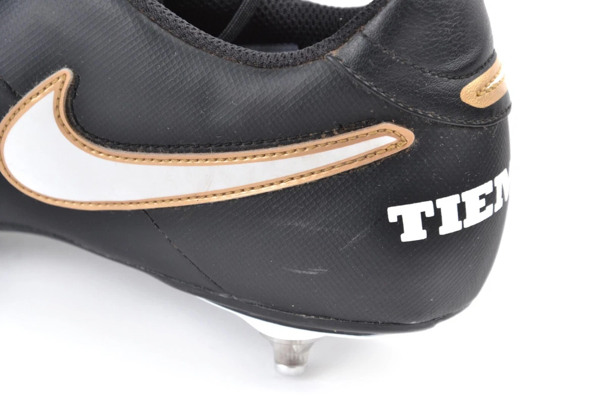 NIKE TIEMPO RIO III SG SOCCER BOOTS CLEATS 819714 010 2015 US 11 MENS