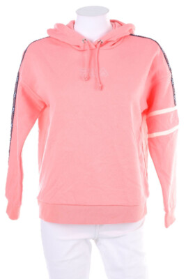 FILA Kapuzen-Pullover Hoodie Logo-Stickerei S rosa NEU