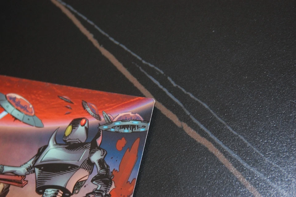 2012 Mars Attacks Heritage Scavenger Puzzle 9-Card Promo Set SDCC Rare - Image 4 of 4