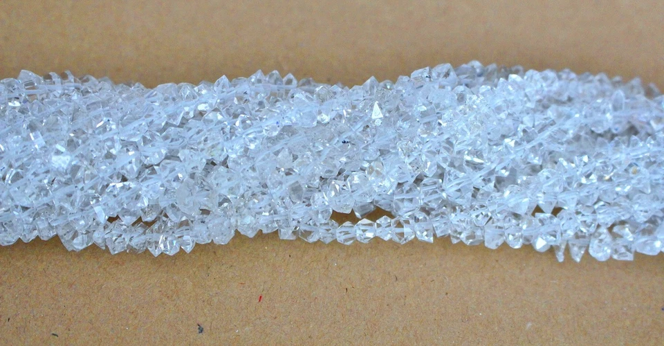 Herkimer Diamant Edelstein Armband ,8 mm 18 cm,,Silber,,( S-54) - Bild 3 von 3