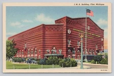 IMA Building Flint Michigan Postcard