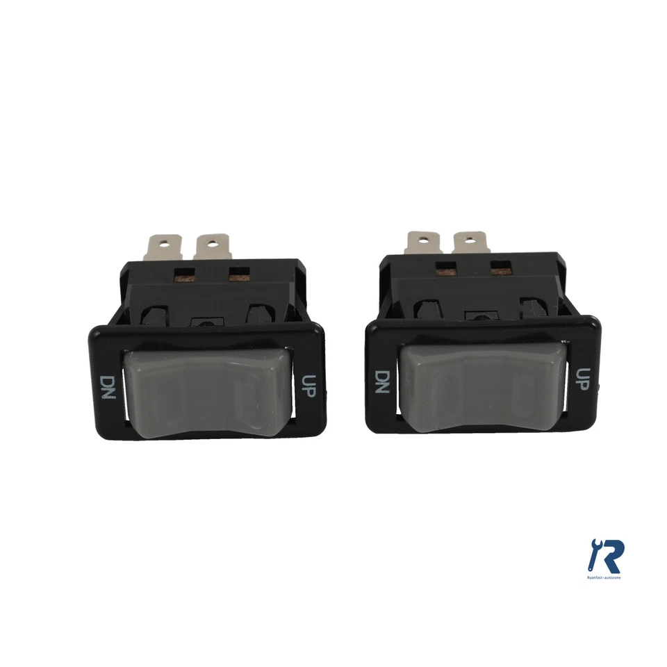 Par de interruptores de ventana eléctrica L&R para Pontiac Firebird Formula Trans 85-92 10036229 Foto 2 de 4