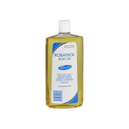 RoBathol Gluten Free Bath Oil For Sensitive Skin with Cottonseed Oil