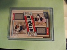 2019 Leather & Lumber Alex Rodriguez David Ortiz Rivals Dual Jersey #23/99 