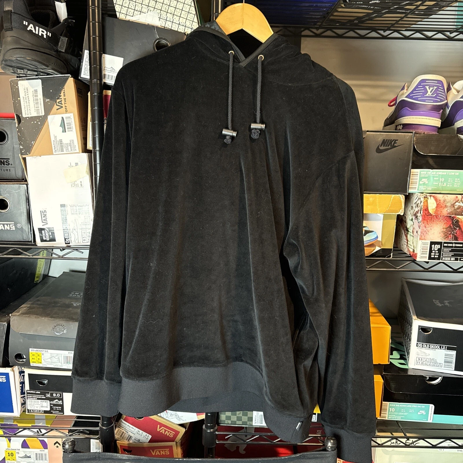 SAMPLE Sweat à Capuche Velours Suprême Large 