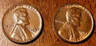 LQQK!!-1957P FINE & 1957 D XF-1CENT LINCOLN WHEAT-NOT STOCK PICS+BONUS COIN-LQQK