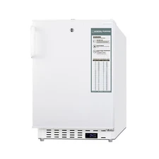 Accucold ADA404REF 19" Solid Door Medical Undercounter Refrigerator, 3.32 cu....