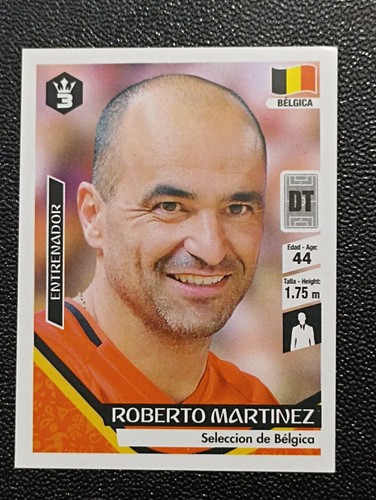 2018 3R Russia World Cup FIFA #290 Roberto Martinez Trainer Belgium Soccer Team - 第 1/2 張圖片