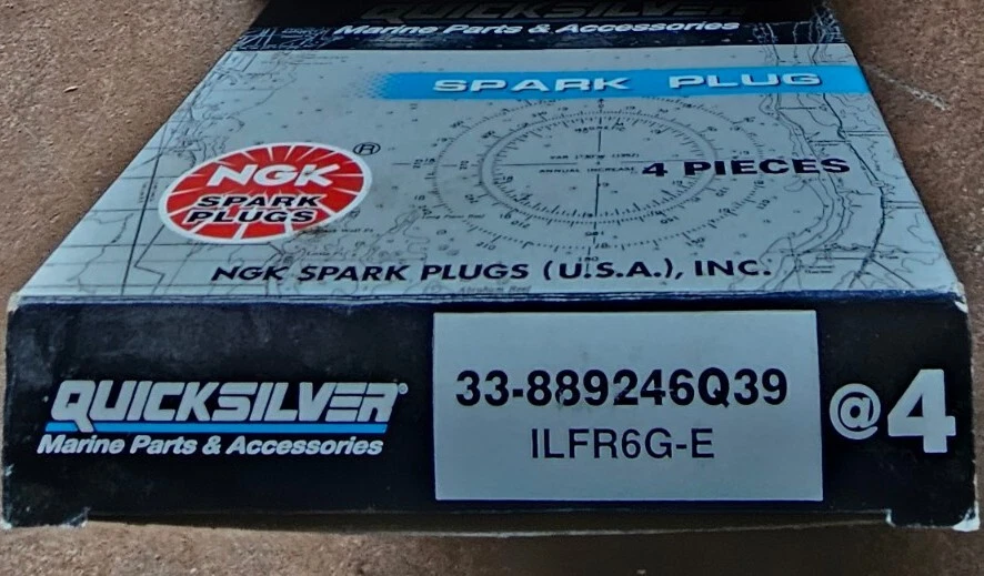 4x NGK ILFR6G-E Candele Motore 4212 Spark plug OE REPLACEMENT - Imagen 3 de 3
