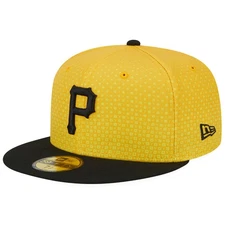 Men's New Era  Gold/Black Pittsburgh Pirates 2023 City Connect 59FIFTY Fitted