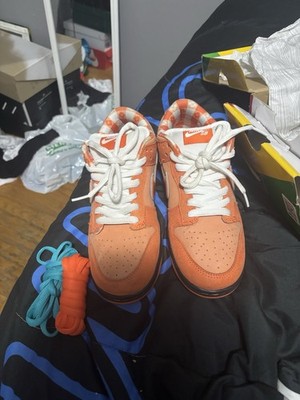 Nike Dunk SB Low Orange Emerald Rise Men's Sneakers Size 7.5