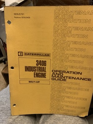 Caterpillar 3406 Industrial Engine 9OU1-UP - SEBU5791 - Operation & Maint.Guide