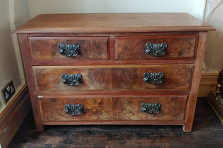 Antique Walnut Chest of Drawers
