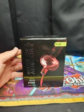 The Wine Globe Bottle Top Aerator Used In Box As Shown