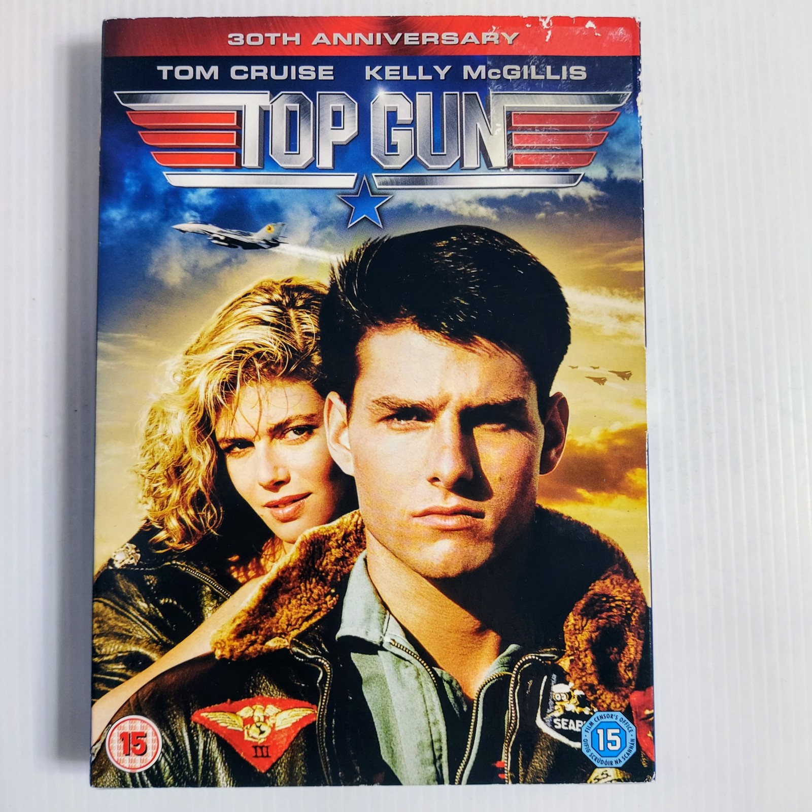 Top Gun DVD Slipcover 30th Anniversary Edition Tom Cruise Kelly McGillis Sealed