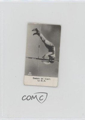 1930 Cloetta Ross Sabin Carr Sabin W Carr #95 0i4g