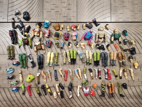 Vintage Hasbro GI Joe 1980s figures Parts accessories  lot