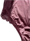 Torrid Sexy Curve Velour And Lace Bodysuit Size 2 Burgundy/ Winetasting — photo 8