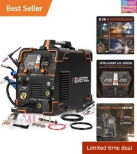 User-Friendly 6-in-1 Welder: MIG, TIG, and Plasma Cutting for All Skill Levels
