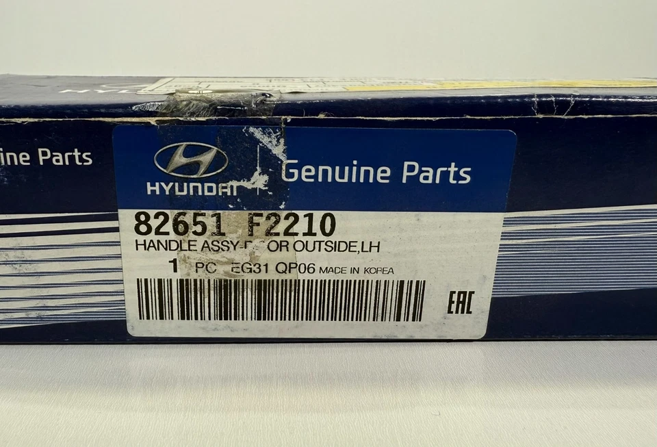 Manija de puerta exterior delantera izquierda para Hyundai Elantra 2017-2020 sedán con llave inteligente Foto 2 de 4