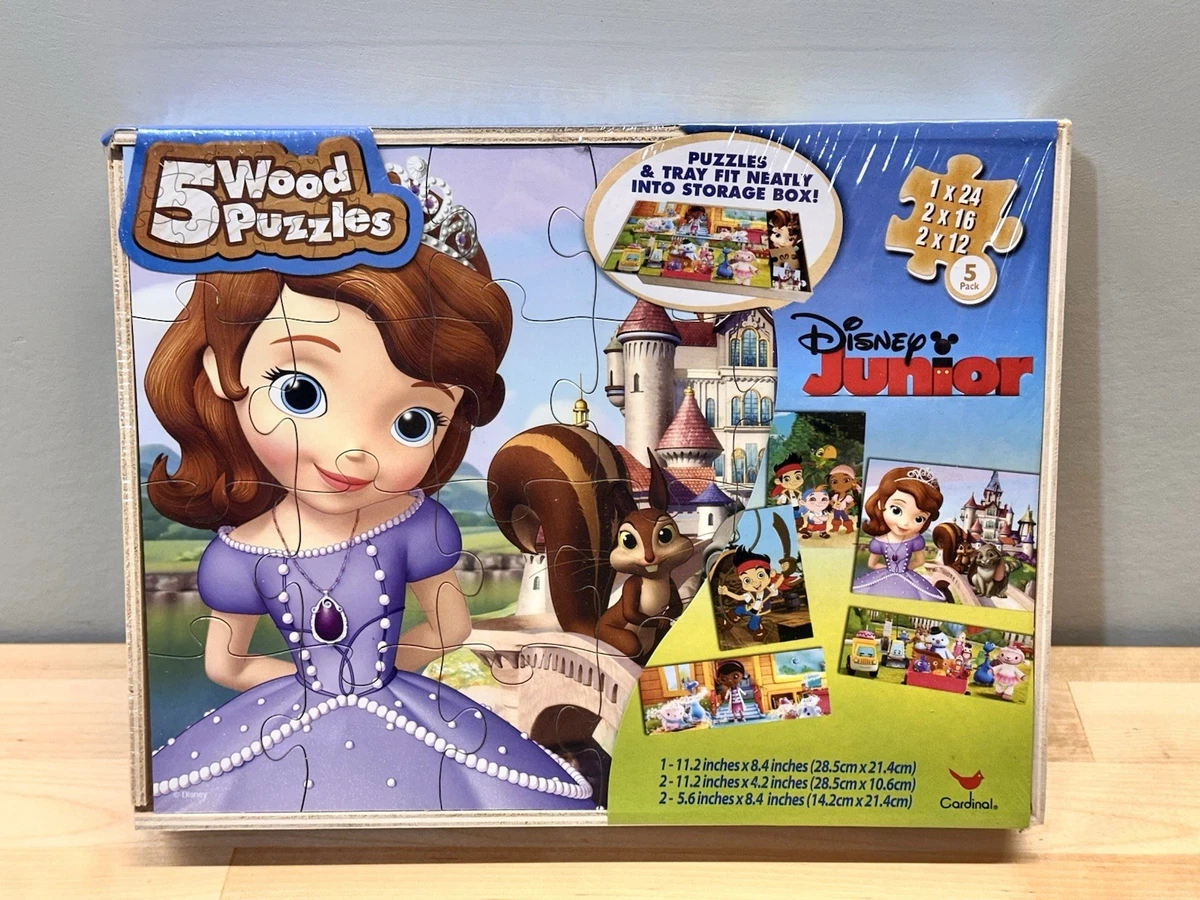 JUMBO - Scatola di Puzzle e Giochi 'Imparo le Sillabe' 20 Puzzle