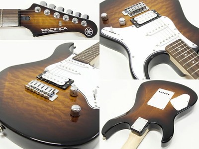 YAMAHA PACIFICA212VQM TBS Electric Guitar Tobacco Brown Sounburst