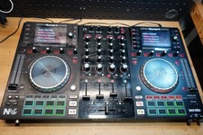 (E) Numark NV II 4-Deck Serato DJ Controller Dual Displays Controller Only
