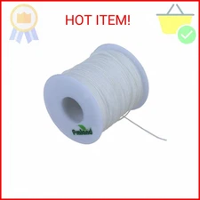 PMLAND 1 X Roll of 100 Yards Lift Shade Cord 0.9 mm - White