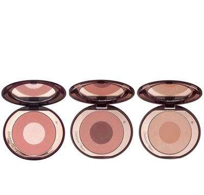 Charlotte Tilbury Cheek To Chic Blush - Pillow Talk - First Love - Sex on Fire
