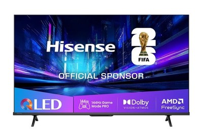 Hisense 43E77Q PRO QLED Fernseher 43 Zoll 4K UHD Smart TV 144Hz Dolby Vision Neu
