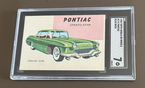 1954 Topps World on Wheels high # 171 - SGC 7 NM