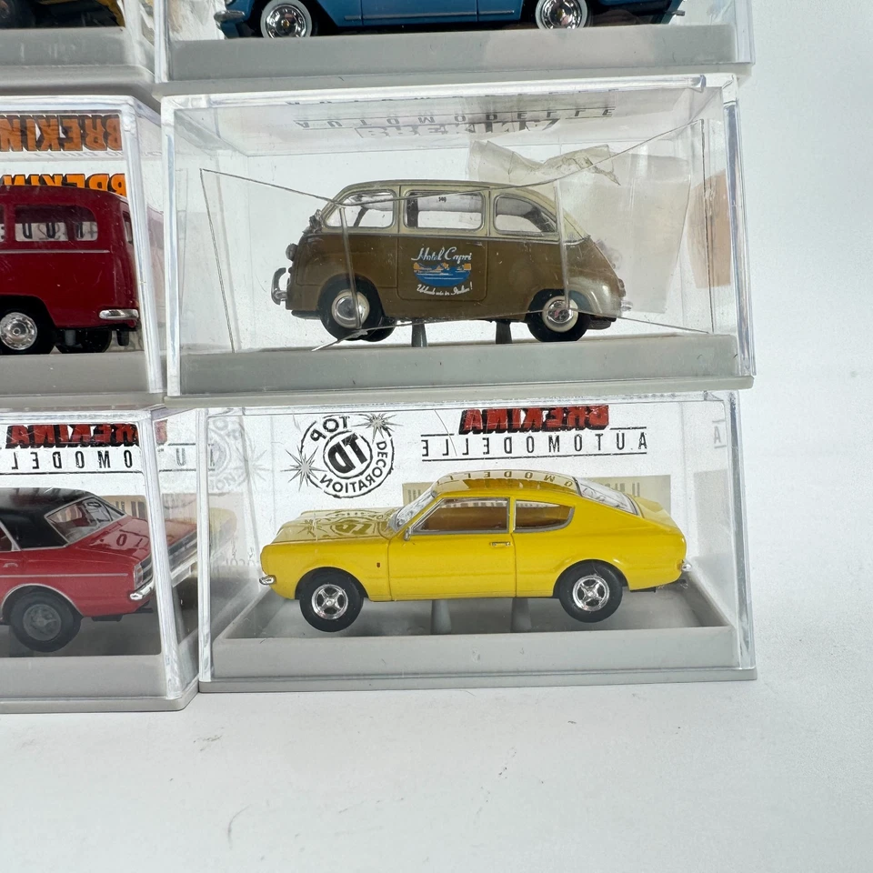 Brekina H0 Ford Taunus Coupe GT GXL Opel Rekord Volvo ADAC Fiat Multipla -MONI- - Bild 4 von 4