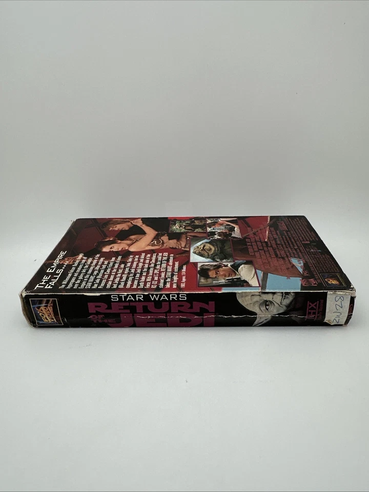 Star Wars: Return of the Jedi (VHS, 1995) THX Digitally Mastered George Lucas FS - Image 4 of 4