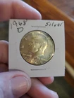 A 1968 D Kennedy Half Dollar 40% SILVER USA 🇺🇸