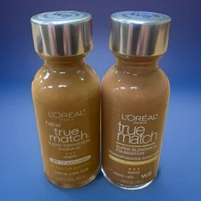 Loreal True Match Super Blendable Foundation W8 Crème Cafe Warm 2 Bottles