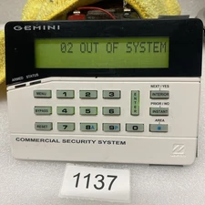 Napco Gemini GEMC-BK1 Security System Keypad Alarm Panel Control