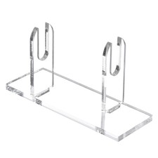 Fan Display Stand Acrylic Hand Fan Holder Clear Folding Cooling Tool